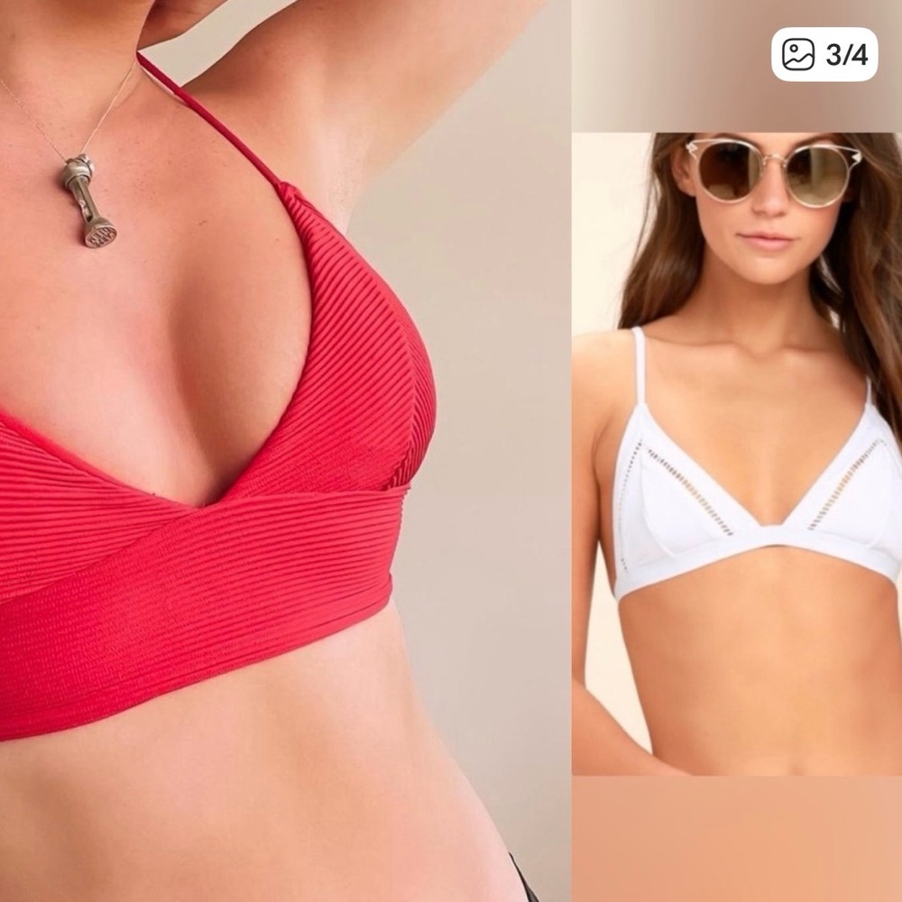 ⭐️Rhythm and H&M bikini tops bundle of 2